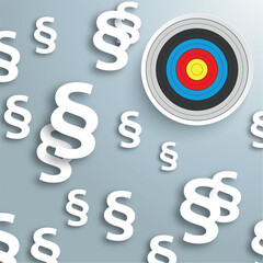 Wall Mural - White Paragraphs Target