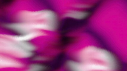 Poster - Beautiful purple and pink liquid flowing waves. Motion. Fantasy waving lines with gradient effect.