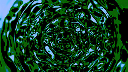 Poster - Abstract rippling acid water surface background. Design. Waving liquid water liquid texture.