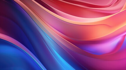 abstract gradient iridescent shape illustration 3d background, liquid fluid, futuristic holoelement abstract gradient iridescent shape