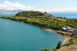 View of Sevan peninsula. Lake Sevan. Gegharkunik province. Armenia