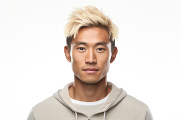 Aufkleber - A man wearing a hoodie posing for a picture. This versatile image can be used in various contexts.