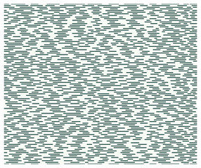 Horizontal dashed lines background design. Vector graphic with abstract and dense line pattern.