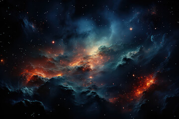 Wall Mural - a view of the milky way galaxy, our cosmic home among billions of other galaxies. generative ai.