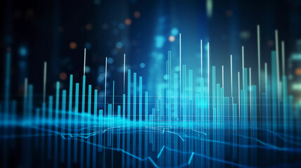 Poster - business finance graph charts