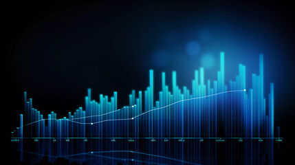 Poster - business finance graph charts