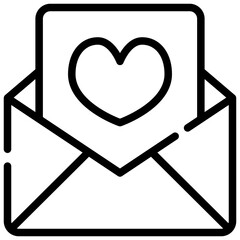 Sticker - Love Letter Icon