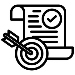 Poster - Objectives Outline Icon
