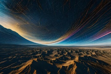 Wall Mural - earth in space