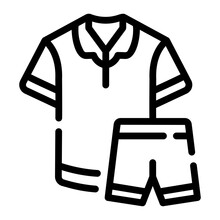 pyjamas Line Icon