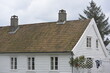 old house with a roof of stavanger 