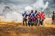Schlacht um Landin 1813 Nachstellung