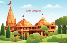 Temple, Ram Mandir In Ayodhaya, Hindu Temple, Lord Ram