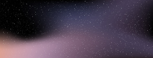 Wall Mural - astrology horizontal background, star universe background, milky way galaxy, vector illustration.
