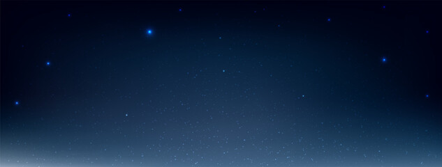 the bright star in night sky, space universe background, stardust and bright shining stars in univer