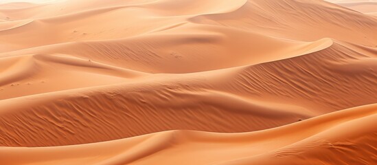  Bird s eye view of sand dunes in Mongolia s Gobi desert