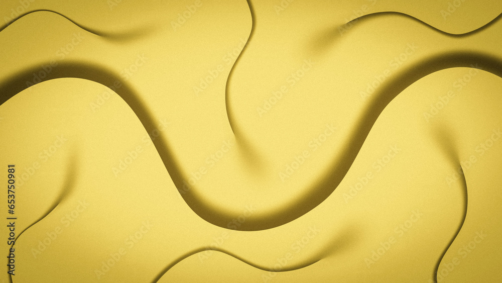Premium light abstract beige yellow gradient background. Waves and dunes. Ultra HD 8k 4K Wallpapers. Grainy, noisy, rough texture. For desktop screen, website design, overlay, stencil, banner, styling