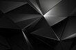 © Gilang - Abstract geometric black background concept generative ai
