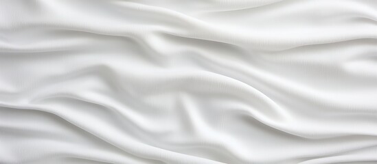 Poster - Fabric background in white texture