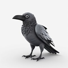 Wall Mural - Raven character illustration