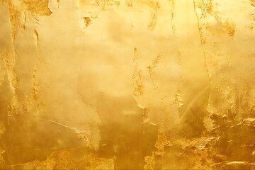 Gold metal surface texture