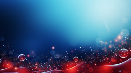 Wall Mural - abstract blue christmas decoration background with snowflakes geometrical shapes. particles sprinkle