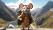 mouse in the mountains