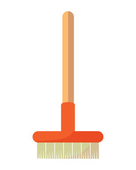 Sticker - cleaning product broom