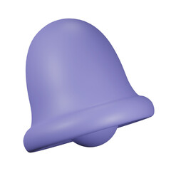 Poster - 3D rendering, Bell isolaed on transparent background.png file