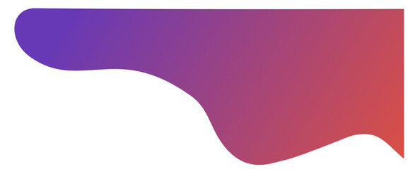Illustration of an wave gradient