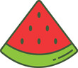 fruit  flat icon vector design element 