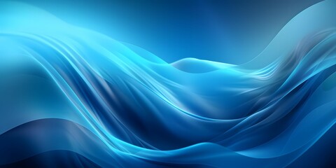 Wall Mural - Modern and Abstract Wave Background with Technology and Science Concept