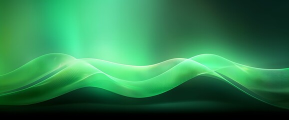 Wall Mural - Modern and Abstract Wave Background with Technology and Science Concept