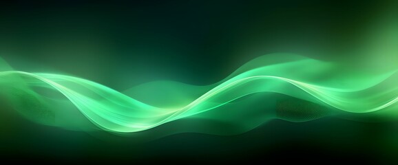 Wall Mural - Modern and Abstract Wave Background with Technology and Science Concept