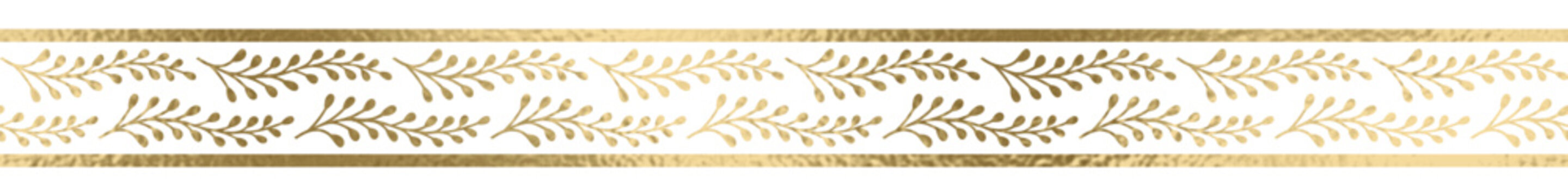 Nahtlos Borte gold
