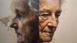 Fading Reflections: An Artistic Portrait Of Dementia's Memory Erosion