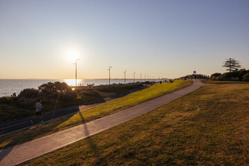 Poster - Point Ormond Lookout in Elwood in Melbourne Australia