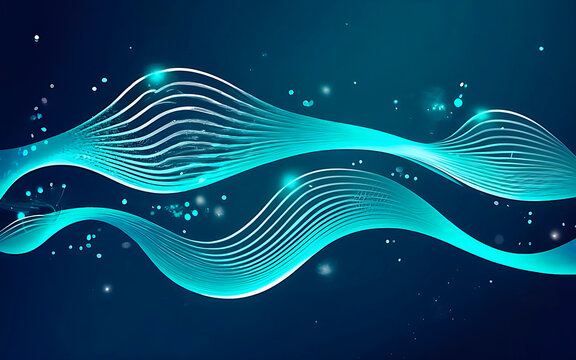 3D abstract  abstract pattern backdrop shade of cool lighting dark contrast computer graphics generative ai for wallpaper