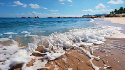 beach in the summer