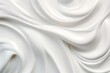 White lotion moisturizer skin care cosmetics background with a beautiful cream texture