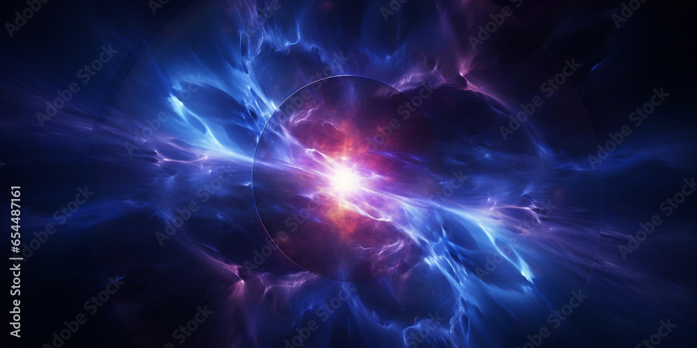 A pulsar star, radiant and energetic, hyper - realistic, intricate jets of energy, Chandra X - ray Observatory
