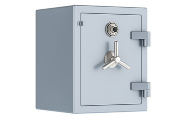 Poster - Combination Safe Box, 3D rendering isolated on transparent background