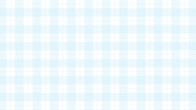 Light Blue And White Plaid Fabric Texture As A Background	