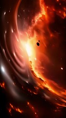 Wall Mural - sun and planet