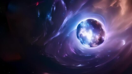 Wall Mural - planet in space