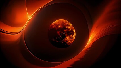 Wall Mural - a captivating portrait of a solar eclipse, with the moon gracefully aligning itself with the sun, ca