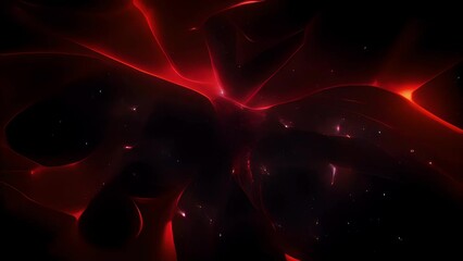 Wall Mural - against a canvas of infinite darkness, a peculiar cosmic web takes shape, threads of invisible dark 