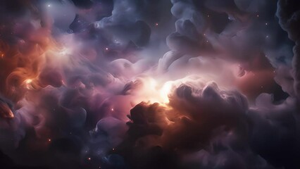 Wall Mural - in this captivating space image, wisps of interstellar winds carve out intricate structures within a