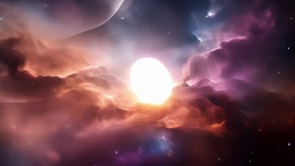 Wall Mural - time seems to stand still in this breathtaking space image, as interstellar winds gently reshape a d
