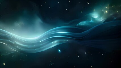 Wall Mural - the comets ephemeral tail glimmers softly, captivating the observer with its otherworldly luminescen